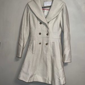 Jessica Simpson Long Flare A-line Peacoat-Small